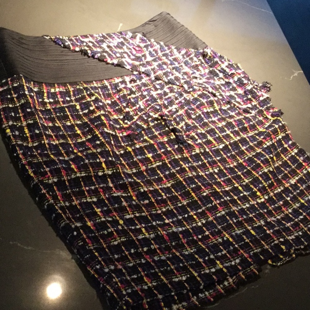 Unique multi-colored skirt from Anthropologie